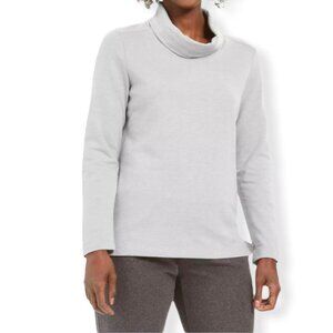 Karen Scott Long Sleeve Cowl Neck Tops Women's Sweaters